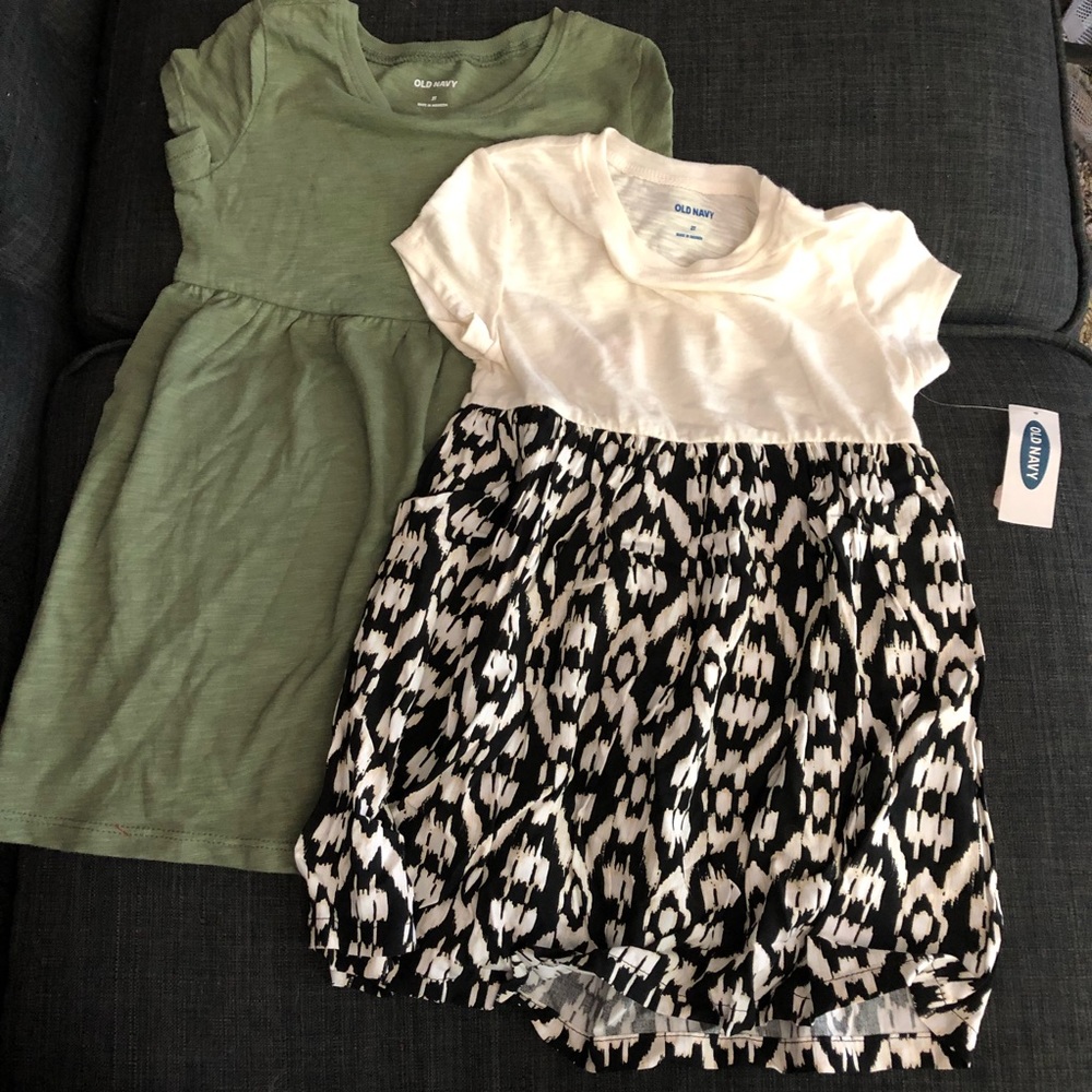 Set of two old navy toddler dresses